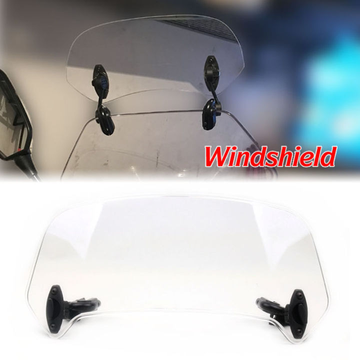 adjustable-windscreen-windshield-extension-spoiler-wind-deflector-lockable-for-sloncin-voge-500-ds-300rr-180rr-300ds-500ds-650ds