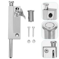 Plug Metal Automatic Door Lock Automatic Door Zinc Alloy Latch Bolt Wood Revolving Gate Door Hardware Locks Metal film resistance