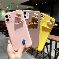 เคสโทรศัพท์รูปการ์ตูนสีทึบเชอรี่2ชิ้นเหมาะสำหรับซีรีส์ Samsungs เคสโทรศัพท์มือถือแฟชั่นน่ารักกันตกรวมทุกอย่างเคสโทรศัพท์มือถือ0000