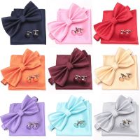 【cw】 Mens Tie Set Bowtie Cravat Fashion Wedding Bow Ties for Men Color Wholesale 【hot】