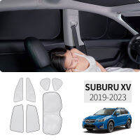 สำหรับ Subaru XV รถม่านบังแดดร่มรถสีอาทิตย์ป้องกันร่มกันแดดฤดูร้อนอาทิตย์ภายในกระจกอุปกรณ์ป้องกัน