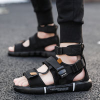 2021Summer Men Shoes High Top Sandals Fashion Men Beach Sandals Outdoor Casual Shoes Men Non-slip Slide-sandals Dropshipping AODLEE