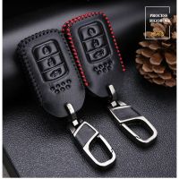 Angel Honda City / Accord / HRV / CRV 2014-2021 Keyless Remote Hand-Sewn Leather Key Cover Casing