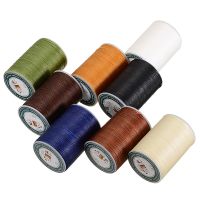 【YD】 0.8mm Waxed Thread Repair Cord String Sewing Leather Hand Wax Stitching Crafts Mayitr Handicraft