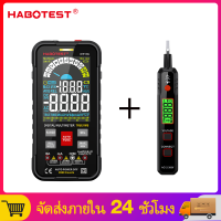 HT116 + HT89, มัลติมิเตอร์และไขควงตรวจสอบแหล่งจ่ายไฟรวมกัน, การทดสอบ AC และ DC, RMS NCV โวลต์มิเตอร์ตรวจสอบแบบไม่สัมผัส, มัลติมิเตอร์