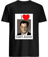 ผ้าฝ้าย 100%Carl กระจกนิรภัยกันกระแทก Azuz เสื้อ TShirt สำหรับผู้ชาย TShirt สำหรับผู้หญิงสีดำ (2)【s-5xl