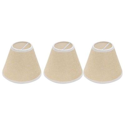 3Pcs Cloth Bubble Type Lamp Shade Simple Lampshade Ceiling Lamp Cover Light Accessory for Home