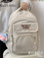 ♈❁♀ Japanese ins of the large capacity bag woman contracted college students high school student backpack backpack junior high school