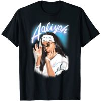 HOT ITEM!!Family Tee Couple Tee Adult Clothes Aaliyah Airbrush Bandana Photo t-shirt