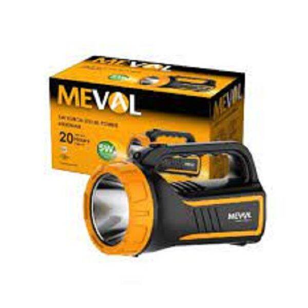 Meval Led Sensor MEVAL Lampu Senter LED 5w Cahaya Putih 4000mAh MT3-05A LED HI-Power ...