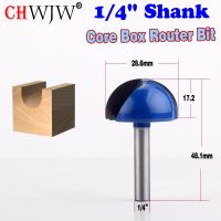 1pc 1/4 quot; Shank High Quality Core Box Router Bit - 9/16 quot; Radius For Woodworking Cutting Tool - Milling Cutter - AliExpress