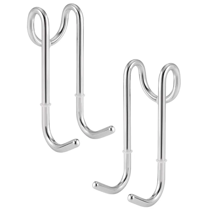 Shower Door Hooks, over Door Hooks for Bathroom Frameless Glass Shower