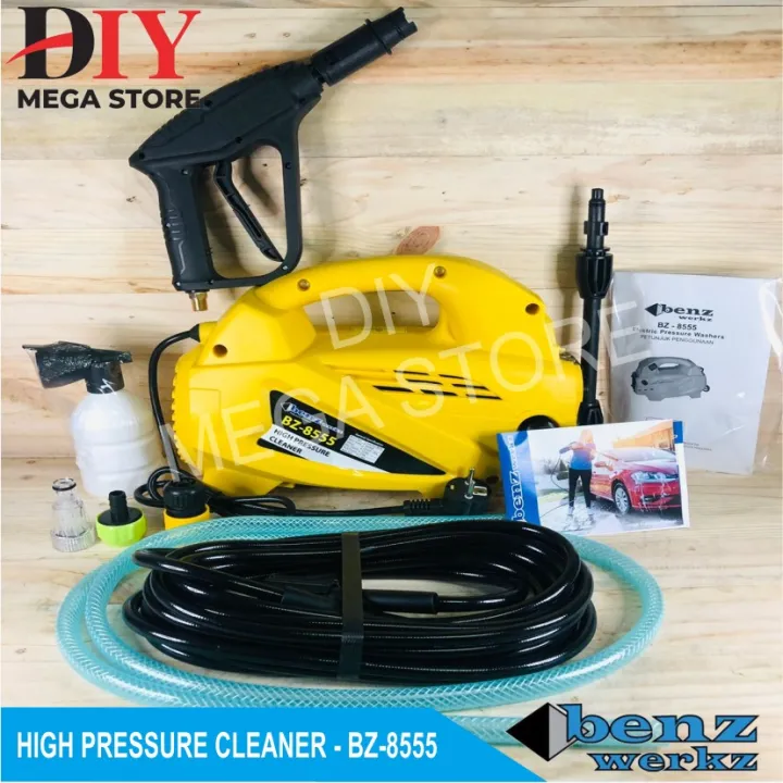 Mesin Jet Cleaner Steam Cuci Mobil Motor Ac High Pressure Benz Bz 8555