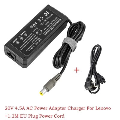 90W 20V 3.25A 7.9x5.5mm AC Adapter EU Power Cord For IBM (Lenovo) X200 X300 R400 R500 T410 T410S T510 SL510 L410 L420 Charger