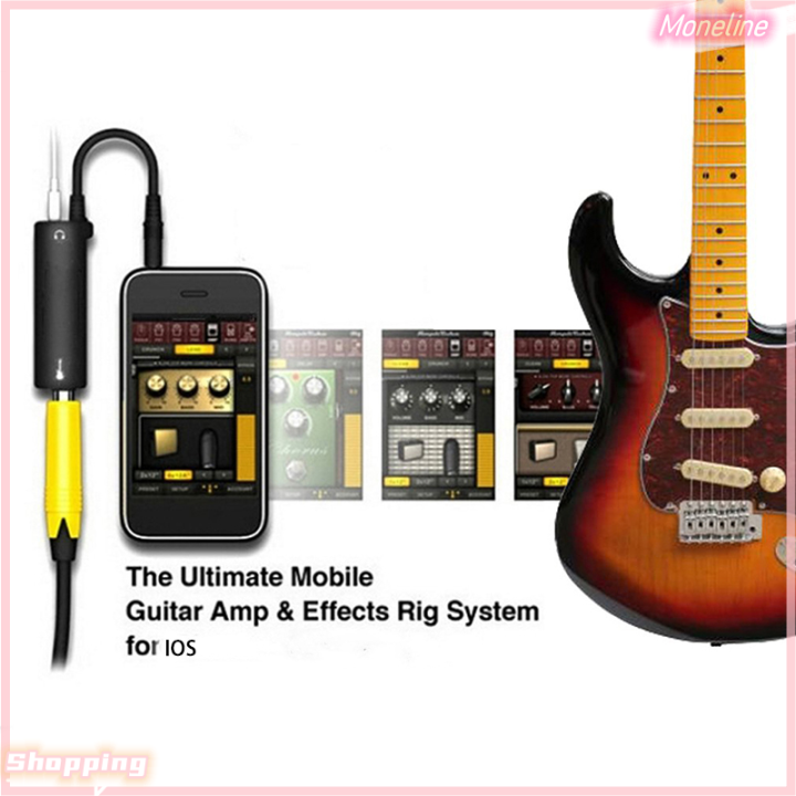 ตรวจสอบ-สำหรับเอฟเฟกต์กีตาร์-irig-แทนที่กีตาร์ด้วยตัวแปลงเชื่อมต่อกีตาร์โทรศัพท์