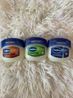 Vaseline 100% Pure Petroleum Jelly วาสลีนปิโตรเลียม เจลลี่ 100% มี 3 กลิ่นให้เลือกซื้อ อโลเวร่า/โกโก้บัตเตอร์/ออริจินัล สินค้ามีพร้อมส่ง ส่งของไวมาก