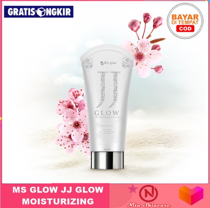 Nita Skincare Ms Glow Jj Glow Moisturizing Cream 60ml Lazada Indonesia