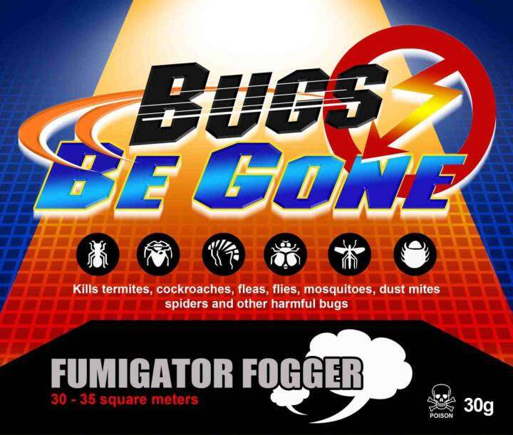 Bugs Be Gone Fumigator Fogger Cockroach Mosquito Fly and Surot Killer