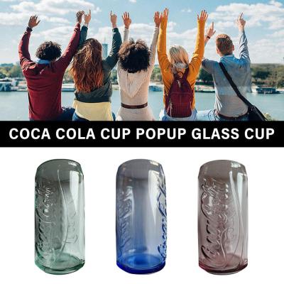 Mcdonalds Cup Coca Cola Cup Popup Glass Cup Beer Beverage Cup Can-Shaped Water G5W1