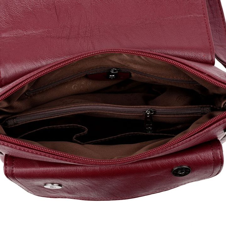 กระเป๋าถือ-กระเป๋าสะพายไหล่-กระเป๋าเมสเซนเจอร์-แบบหนัง-สไตล์วินเทจ-สําหรับผู้หญิง