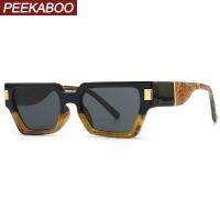 {Paopao glasses}จ๊ะเอ๋แฟชั่นสุภาพสตรีอาทิตย์แว่นตาแมวตาหญิง Uv400สีฟ้าเสือดาวผู้หญิงตารางกรอบแว่นกันแดดสำหรับผู้ชาย2022ชาย D Rop S Hip