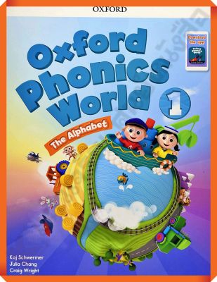 หนังสือเรียน Oxford Phonics World 1 Students Book with app pack(มีโค้ดด้านใน)/9780194737999 #OXFORD