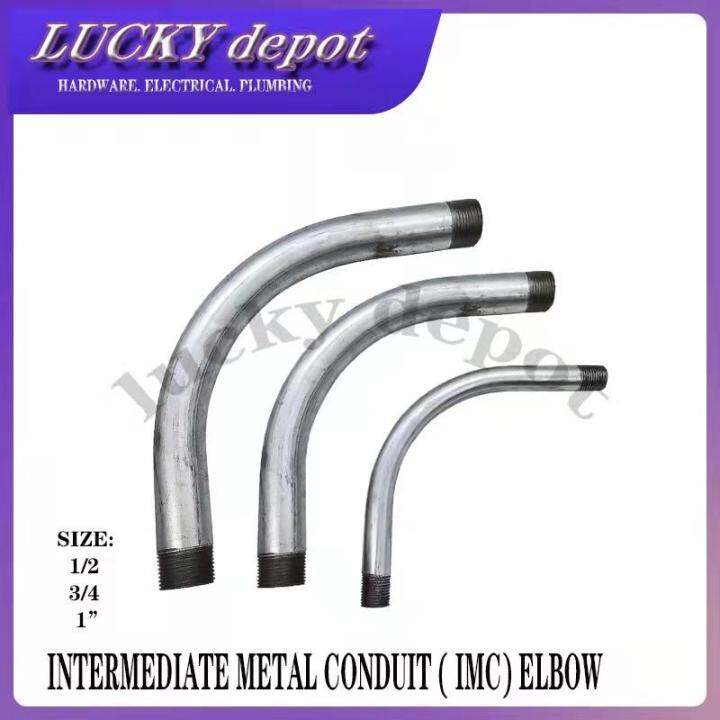 INTERMEDIATE METAL CONDUIT (IMC) ELBOW 1/2" , 1" Lazada PH