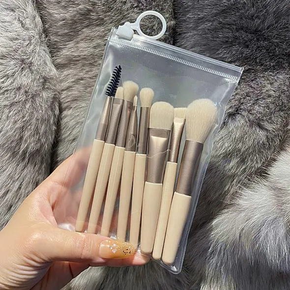 high-end-original-8pcs-makeup-brush-set-portable-short-ultra-soft-travel-size-beginner-blush-brush-eyeshadow-brush-beauty-makeup-tools