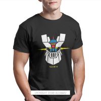 Color Tshirts Mazinger Z Tranzor Z Kabuto Koji Manga Men Harajuku Pure Cotton Streetwear T Shirt Crew Neck Casual Big Size