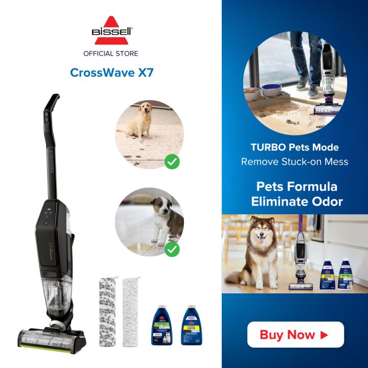 Bissell CrossWave X7 WetDry & Mop MultiSurface Vacuum Cleaner 24A