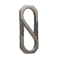 Durable Titanium Alloy Keychain Car Holder Buckle Outdoor Clip