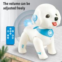 Robotic Dog Smart Remote Control Dog Robots Toys with Voice Control for Kids Imitates Animals Mini Puppy Robot with Interesting Stories Dynamic Music Action Programming amicable