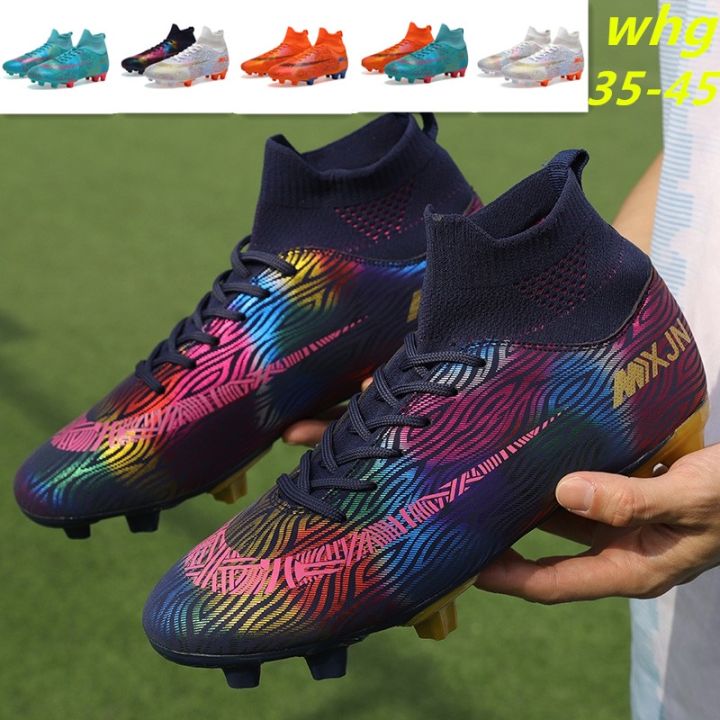 mercurial-superfly-fg-รองเท้าฟุตบอลคุณภาพสูง-รองเท้าฟุตบอลกลางแจ้ง-รองเท้าสตั๊ดหุ้มข้อ-ยี่ห้อ-size-35-45