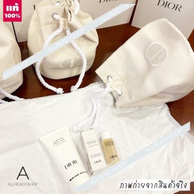 🥇Best Seller🥇  ของแท้ รุ่นใหม่   Dior la mousse OFF/ON set 2 items + Cosmetic bag ( EXP. 2025 )