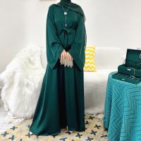 Ramadan Abaya Dubai Türkiye ชุดแถบคาดศีรษะแฟชั่นมุสลิมเสื้อผ้าอิสลามบริสุทธิ์ Eid Mubarak Abayas ชุดเดรสคาฟตันแอฟริกันของผู้หญิง