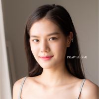 Little Bow Earcuff - ต่างหูแบบเกี่ยวรูปโบว์ตุ้งติ้ง (มี 2 สี) บริการเก็บเงินปลายทาง