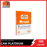 Hộp lưỡi lam Treet Cam Platinum 100 lưỡi hộp thumbnail