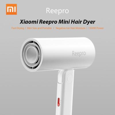 Xiaomi Reepro Mini Hair Dyer Travelไฟฟ้าเครื่องเป่าผมแห้งเร็ว1300W Anionแบบพกพาพับเครื่องเป่าผมBlowerสำหรับHomeชุดเดินทาง