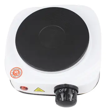 220V 500W EU Plug Electric Stove Iron Burner Hot Plate Home Kitchen Cooker  Coffee Heater Hotplate