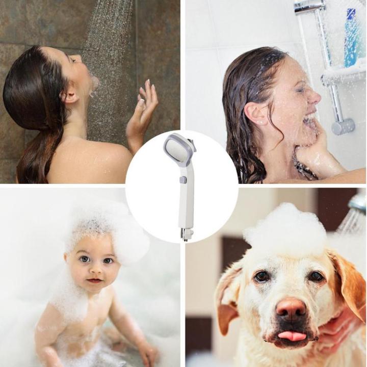 shower-head-with-handheld-4-setting-high-pressure-shower-head-with-handheld-showerhead-sprayer-with-one-key-water-cut-off-function-easy-to-install-bathroom-replacement-parts-dutiful