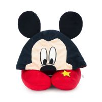 ตุ๊กตา หมอนตุ๊กตา doll dolly Disney ลิขสิทธิ์แท้ ตุ๊กตา หมอนรองคอ มีฮู๊ด มิกกี้ มินนี่ : Mickey Minnie ตุ๊กตาหมอน น่ารักๆ ผ้านุ่ม ราคาส่ง