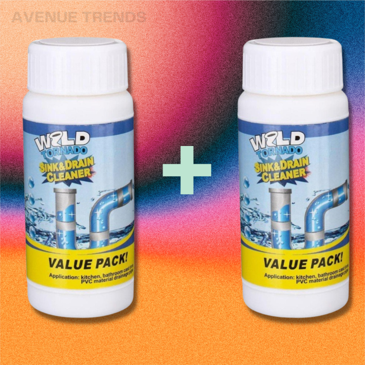 LEGIT B1T1 WILD TORNADO POWERFUL SINK & DRAIN CLEANER HIGH EFFICIENCY