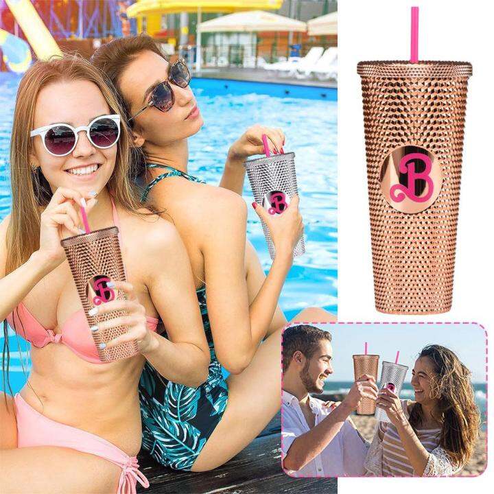 2-colors-barbie-style-double-wall-nbsp-cup-with-straw-creative-700ml-tumbler-z9e2