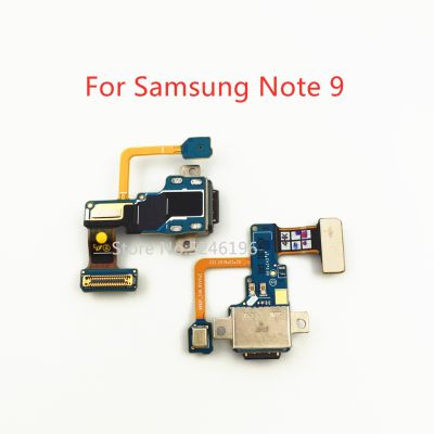 USB ชาร์จชาร์จพอร์ตเชื่อมต่อเชื่อมต่อสายดิ้นสําหรับ Samsung Galaxy Note 9 Note9 N960F N960U N960N N9600 แทนที่เดิม