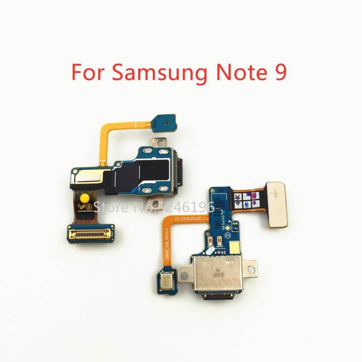 usb-ชาร์จชาร์จพอร์ตเชื่อมต่อเชื่อมต่อสายดิ้นสําหรับ-samsung-galaxy-note-9-note9-n960f-n960u-n960n-n9600-แทนที่เดิม