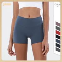 YINSH Seamless Summer Sport Pants High Waisted Super Soft Running Clothing Leggings Yoga Shorts Workout Gym Fitness