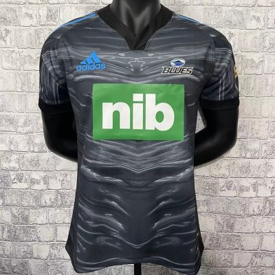 High quality 2022 Blues Super Rugby Training Jersey Size S To 5XL Rugby Shirt