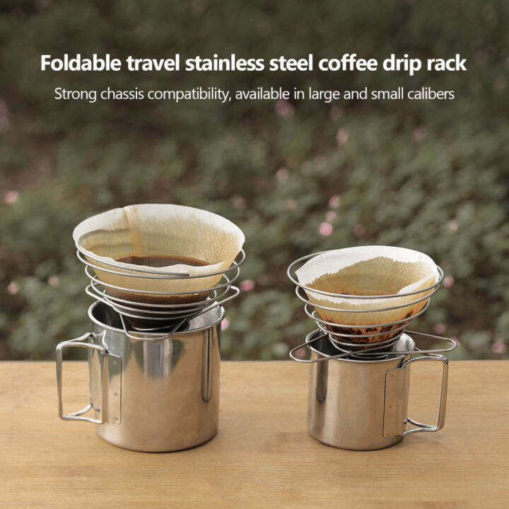 collapsible coffee filter cone