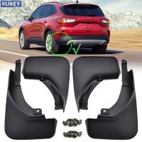 Set Molded Mud Flaps For Ford Escape mk4 Kuga mk3 2020 2021 Mudflaps Splash Guards Flap Mudguards Fender flares + Screws