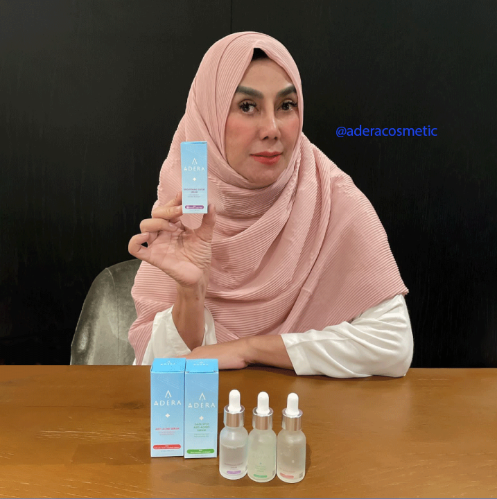 ADERA DARKSPOT SERUM Mengatasi Flek Hitam, Keriput, Dan Bekas Jerawat ...